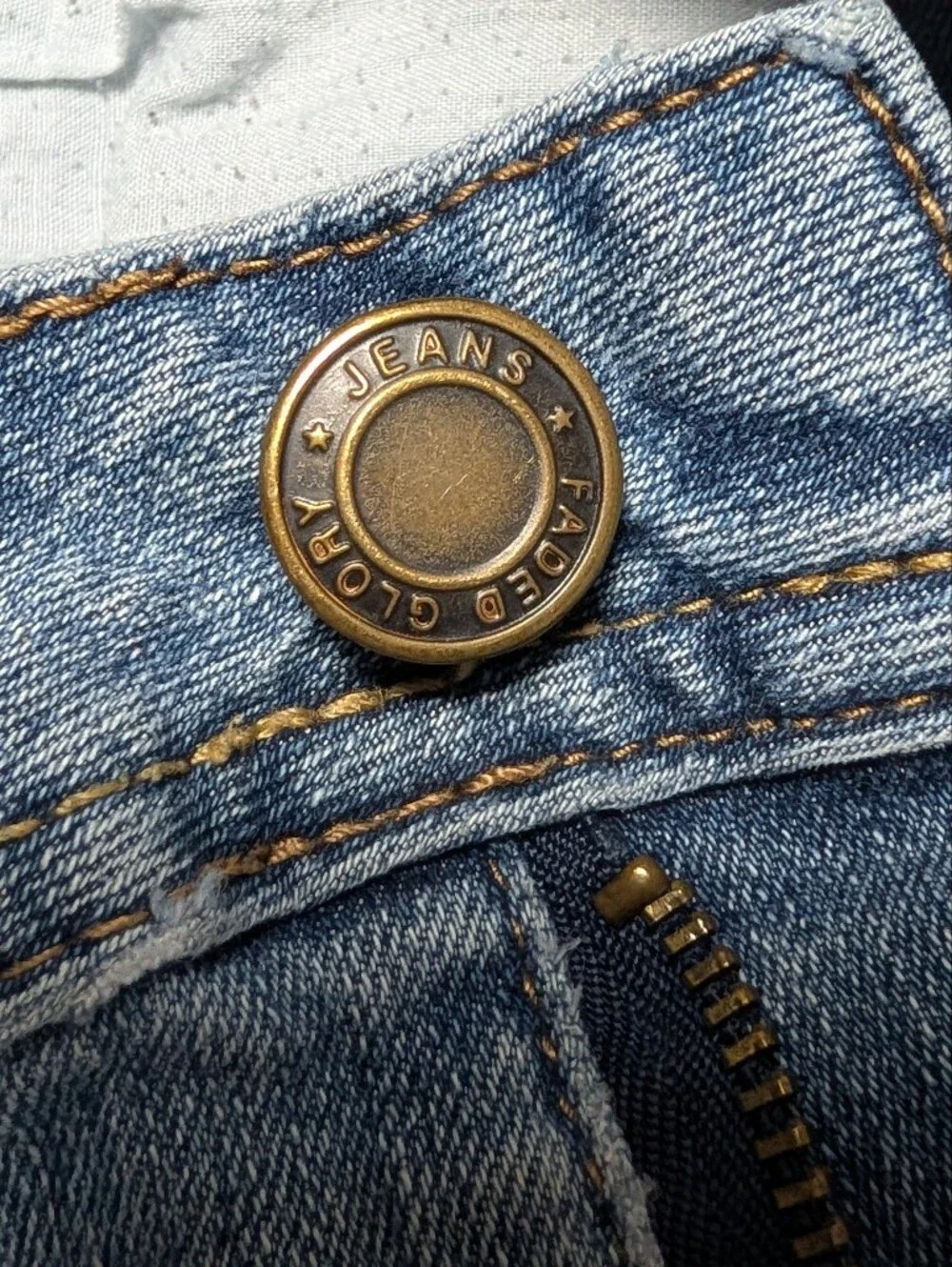 Faded Glory Light Blue Denim Shorts